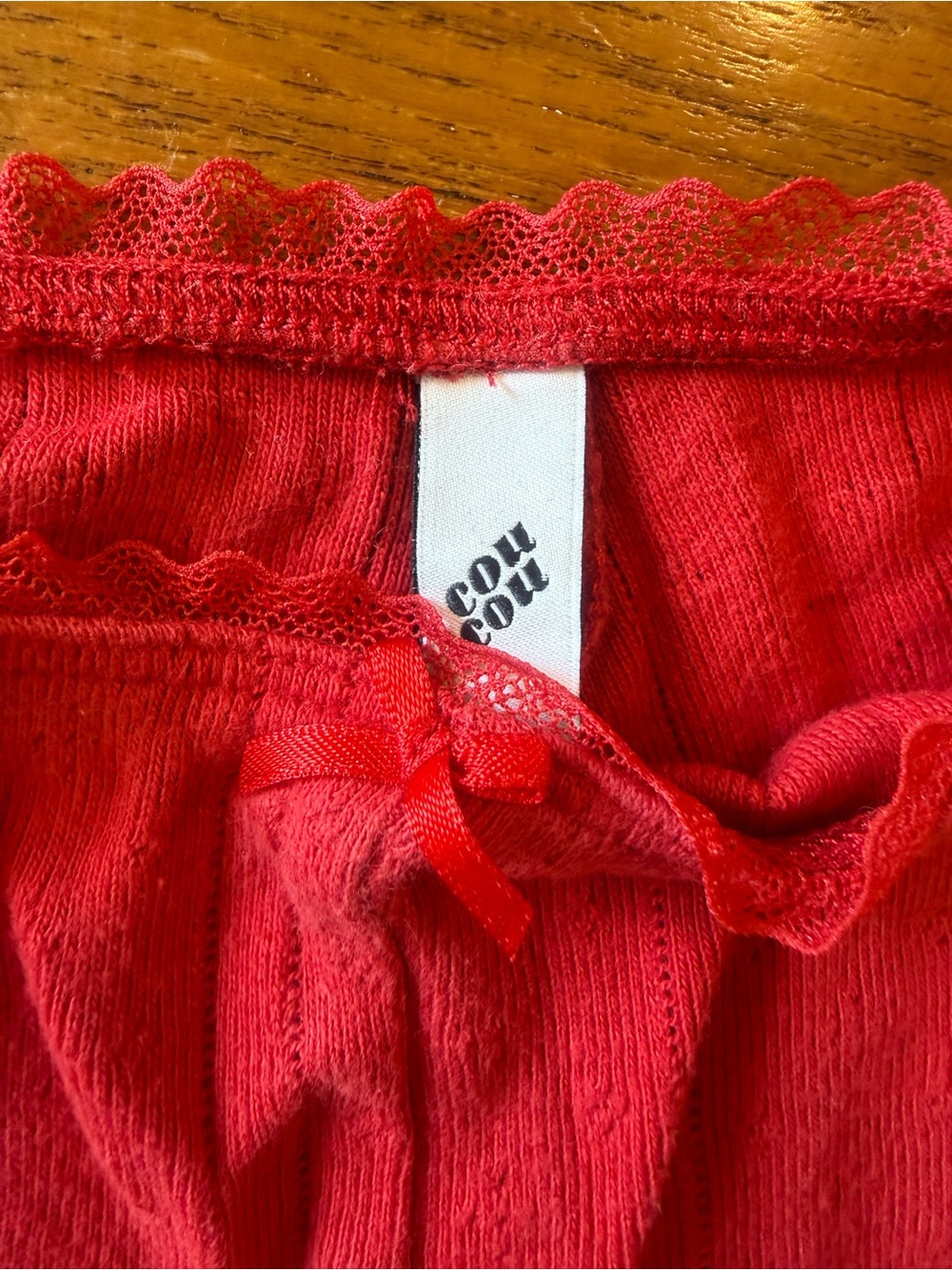 The Teeny Tiny Short in Cherry Red - L